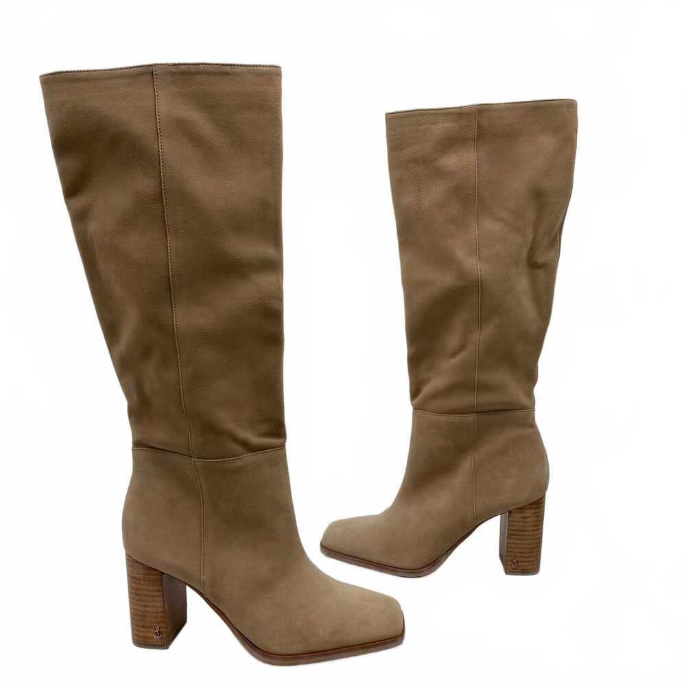 Sam Edelman Tan Olly Tall Suede Boots | Women’s 10